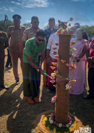 SLAF PROVIDES SUPPORT FOR ‘SIRASA WASANTHA UDANAYA’