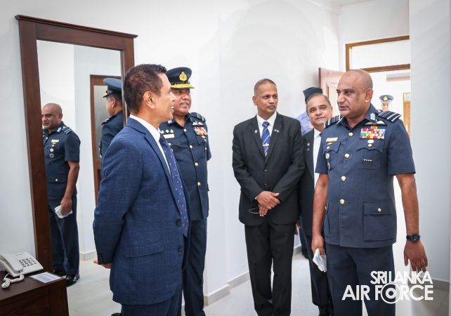 ‘SKY LEGACY’ CARE HOME DECLARED OPEN AT SLAF BASE KATUNAYAKE