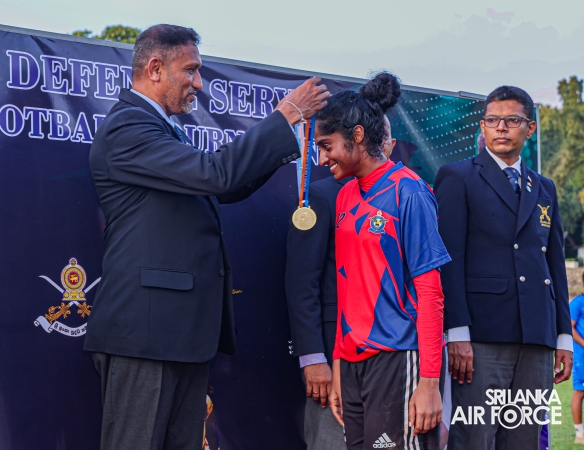 SLAF WOMEN’S SOCCER TEAM SECURES VICTORY AT 13th DEFENCE SERVICES SOCCER TOURNAMENT