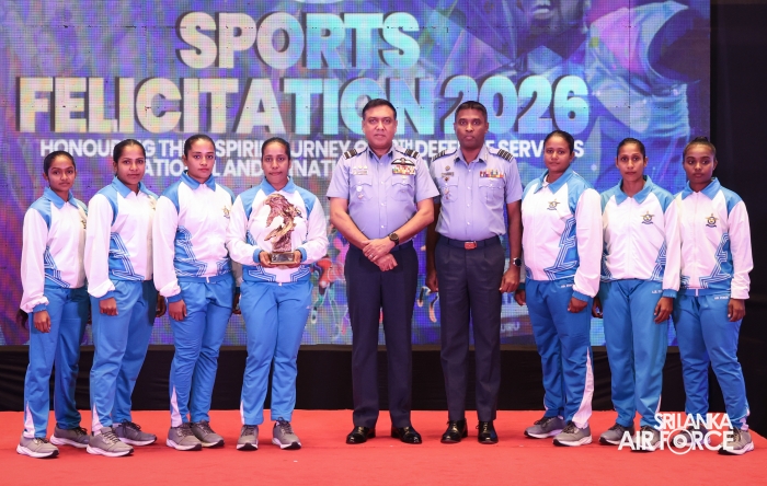 SLAF SPORTS ACHIEVERS HONOURED AT SPECIAL FELICITATION CEREMONY