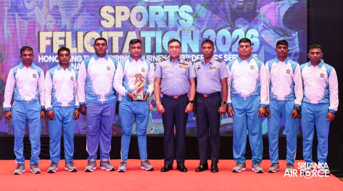 SLAF SPORTS ACHIEVERS HONOURED AT SPECIAL FELICITATION CEREMONY