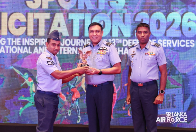 SLAF SPORTS ACHIEVERS HONOURED AT SPECIAL FELICITATION CEREMONY