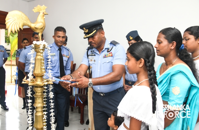 SLAF SEVA VANITHA UNIT CONDUCTS A HOUSE WARMING CEREMONY