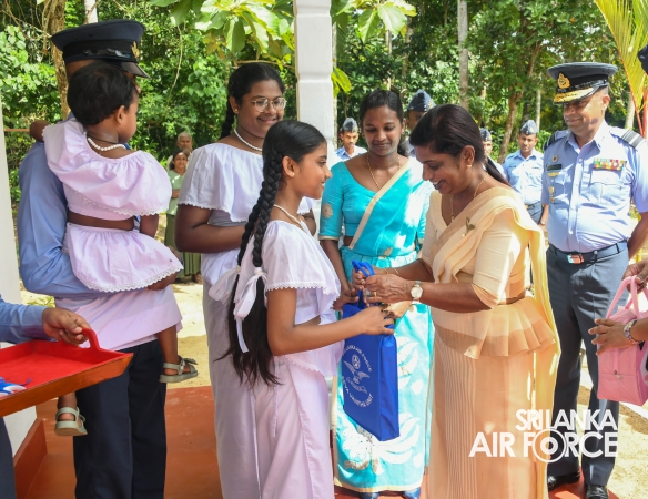 SLAF SEVA VANITHA UNIT CONDUCTS A HOUSE WARMING CEREMONY