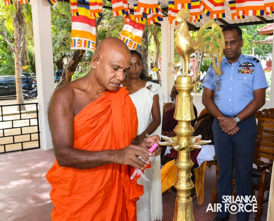 SLAF SEVA VANITHA UNIT ORGANIZES EYE CLINIC AT NAMAL POKUNA TEMPLE BENEFITING OVER 500 INDIVIDUALS