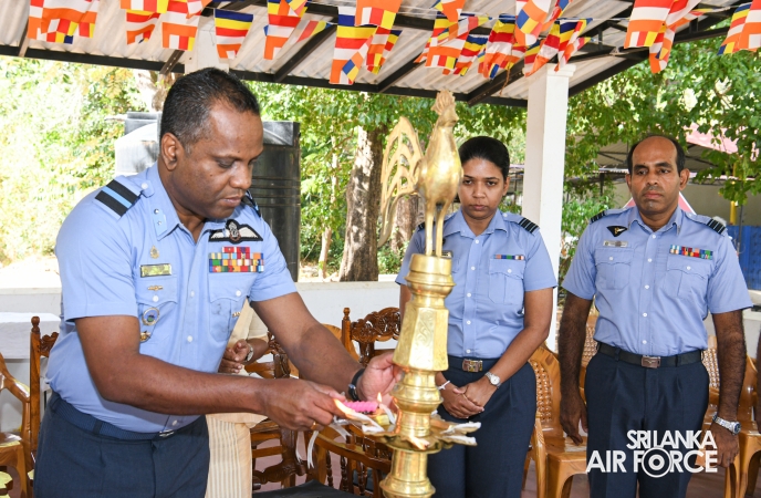 SLAF SEVA VANITHA UNIT ORGANIZES EYE CLINIC AT NAMAL POKUNA TEMPLE BENEFITING OVER 500 INDIVIDUALS