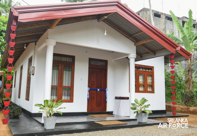 SLAF SEVA VANITHA UNIT CONDUCTS A HOUSE WARMING CEREMONY