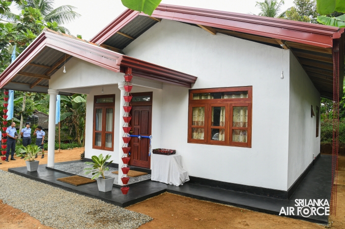 SLAF SEVA VANITHA UNIT CONDUCTS A HOUSE WARMING CEREMONY