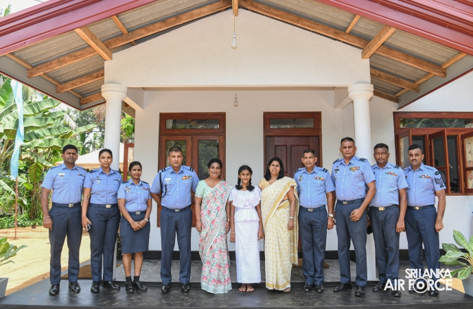 SLAF SEVA VANITHA UNIT CONDUCTS A HOUSE WARMING CEREMONY