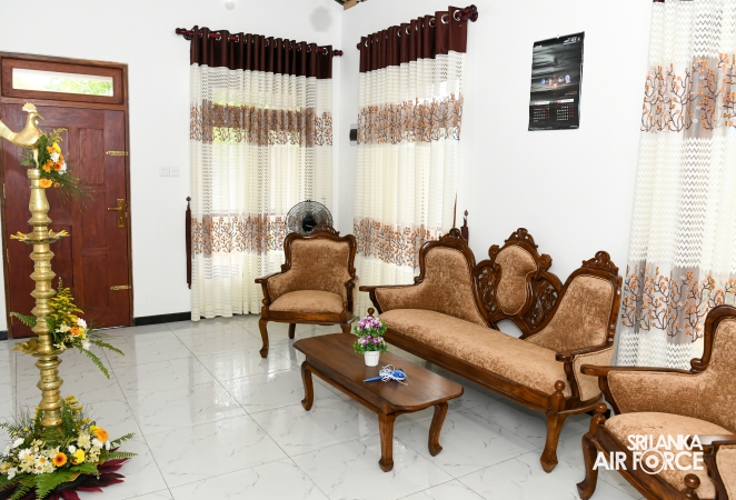 SLAF SEVA VANITHA UNIT CONDUCTS A HOUSE WARMING CEREMONY