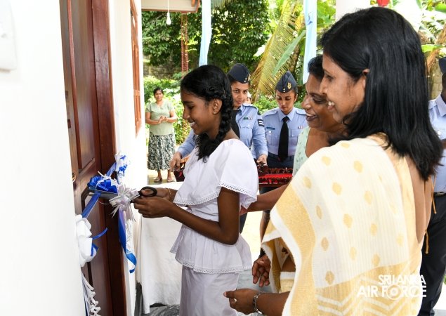 SLAF SEVA VANITHA UNIT CONDUCTS A HOUSE WARMING CEREMONY