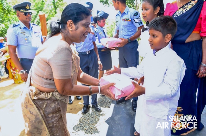 SLAF SEVA VANITHA UNIT CONDUCTS A HOUSE WARMING CEREMONY