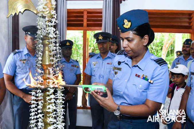 SLAF SEVA VANITHA UNIT CONDUCTS A HOUSE WARMING CEREMONY