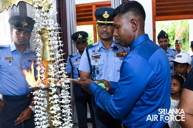 SLAF SEVA VANITHA UNIT CONDUCTS A HOUSE WARMING CEREMONY