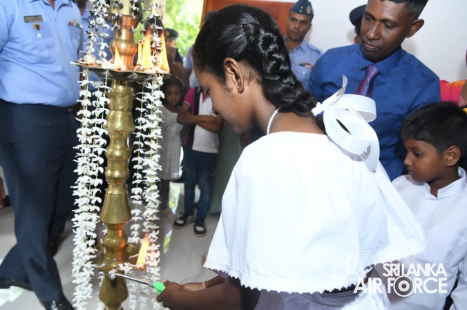 SLAF SEVA VANITHA UNIT CONDUCTS A HOUSE WARMING CEREMONY