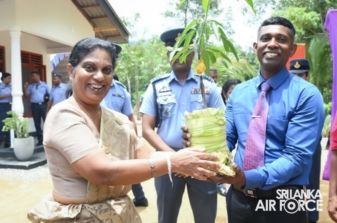 SLAF SEVA VANITHA UNIT CONDUCTS A HOUSE WARMING CEREMONY