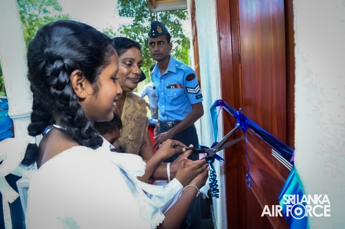 SLAF SEVA VANITHA UNIT CONDUCTS A HOUSE WARMING CEREMONY