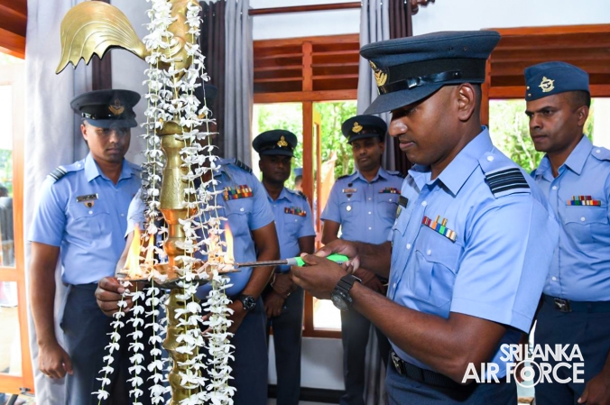 SLAF SEVA VANITHA UNIT CONDUCTS A HOUSE WARMING CEREMONY