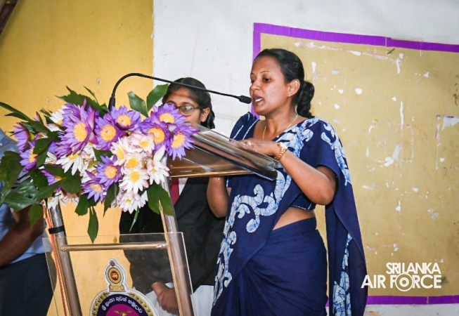 SLAF SEVA VANITHA UNIT HANDS OVER NEW CLASSROOM BUILDING TO GALENBIDUNUWEWA HURULUWEWA VAM IURA SCHOOL