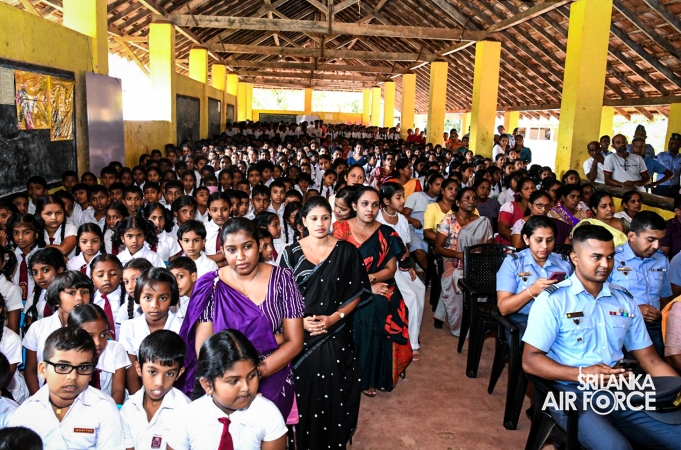 SLAF SEVA VANITHA UNIT HANDS OVER NEW CLASSROOM BUILDING TO GALENBIDUNUWEWA HURULUWEWA VAM IURA SCHOOL
