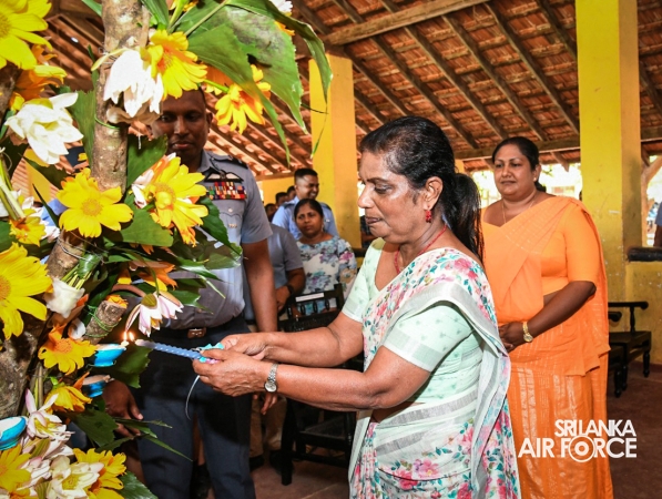 SLAF SEVA VANITHA UNIT HANDS OVER NEW CLASSROOM BUILDING TO GALENBIDUNUWEWA HURULUWEWA VAM IURA SCHOOL