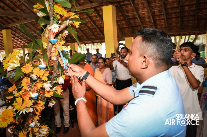 SLAF SEVA VANITHA UNIT HANDS OVER NEW CLASSROOM BUILDING TO GALENBIDUNUWEWA HURULUWEWA VAM IURA SCHOOL