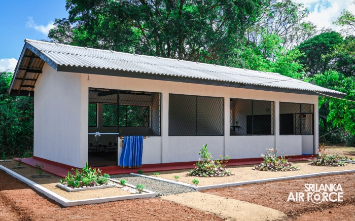 SLAF SEVA VANITHA UNIT HANDS OVER NEW CLASSROOM BUILDING TO GALENBIDUNUWEWA HURULUWEWA VAM IURA SCHOOL