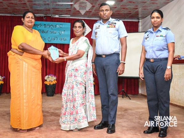 SLAF SEVA VANITHA UNIT HANDS OVER NEW CLASSROOM BUILDING TO GALENBIDUNUWEWA HURULUWEWA VAM IURA SCHOOL