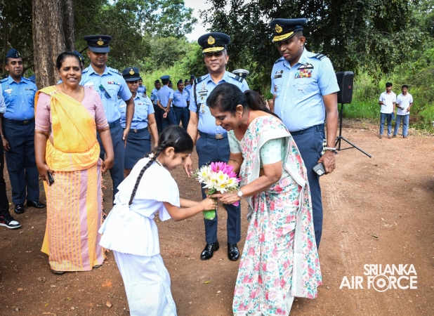 SLAF SEVA VANITHA UNIT HANDS OVER NEW CLASSROOM BUILDING TO GALENBIDUNUWEWA HURULUWEWA VAM IURA SCHOOL