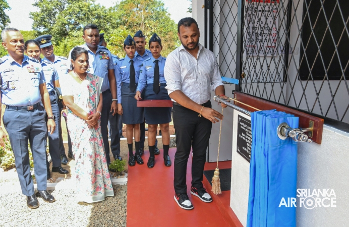 SLAF SEVA VANITHA UNIT HANDS OVER NEW CLASSROOM BUILDING TO GALENBIDUNUWEWA HURULUWEWA VAM IURA SCHOOL