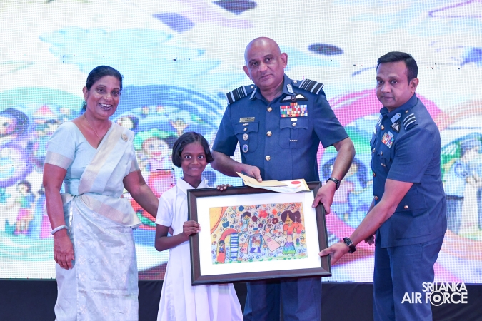 SLAF SEVA VANITHA UNIT FELICITATES ACADEMIC ACHIEVERS AND GUWAN RANDARU SITTAM ART COMPETITION WINNERS