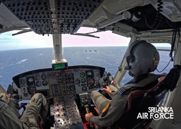 SLAF CONTRIBUTES TO JOINT MARITIME OPERATIONS AT TRINEX-25