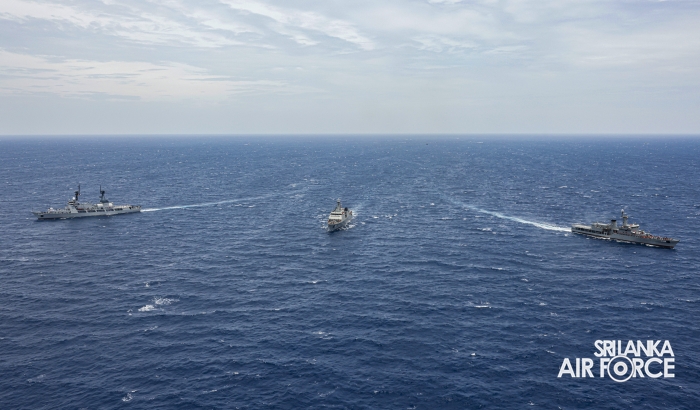 SLAF CONTRIBUTES TO JOINT MARITIME OPERATIONS AT TRINEX-25