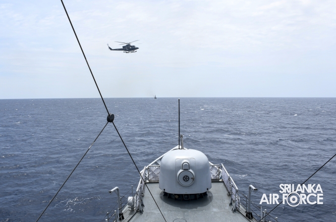 SLAF CONTRIBUTES TO JOINT MARITIME OPERATIONS AT TRINEX-25