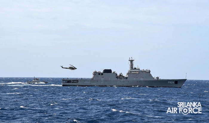 SLAF CONTRIBUTES TO JOINT MARITIME OPERATIONS AT TRINEX-25
