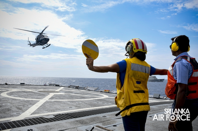 SLAF CONTRIBUTES TO JOINT MARITIME OPERATIONS AT TRINEX-25