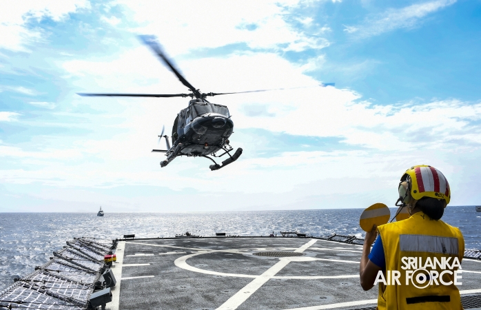 SLAF CONTRIBUTES TO JOINT MARITIME OPERATIONS AT TRINEX-25