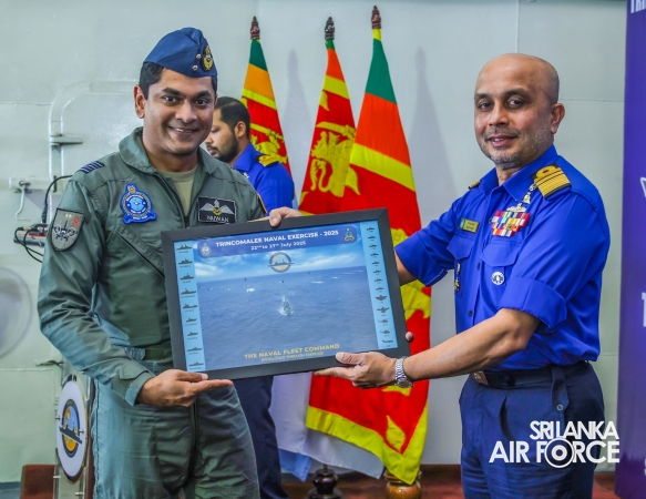 SLAF CONTRIBUTES TO JOINT MARITIME OPERATIONS AT TRINEX-25
