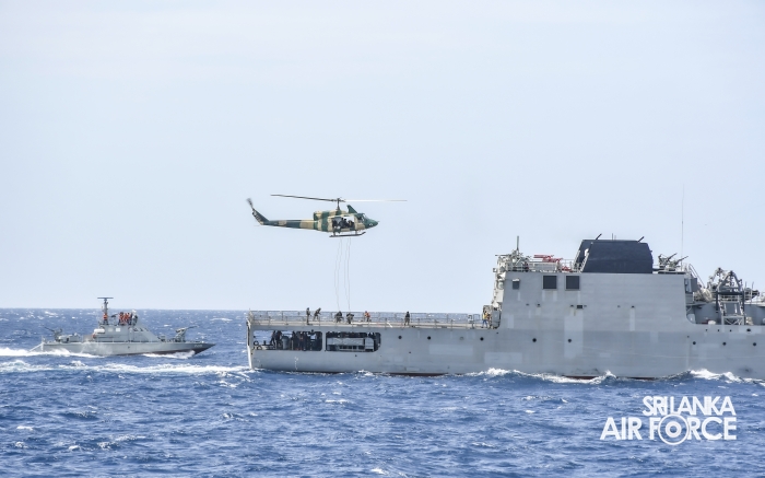 SLAF CONTRIBUTES TO JOINT MARITIME OPERATIONS AT TRINEX-25