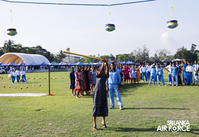 VIBRANT TRADITIONS AND SPIRITED CELEBRATIONS MARK ‘AURUDU UDANAYA’ AT SLAF BASE KATUNAYAKE