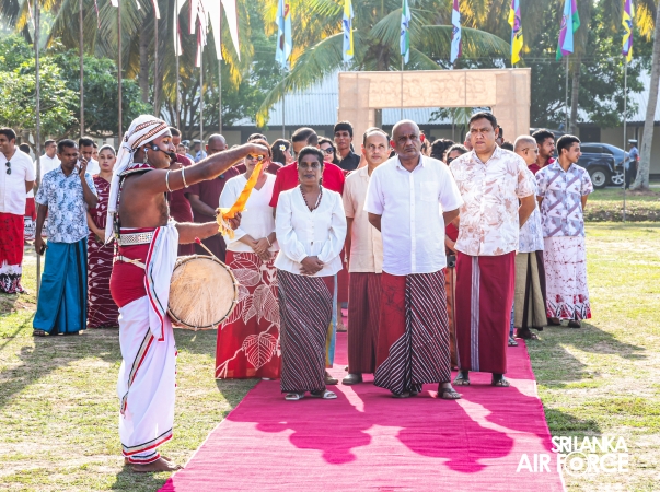 VIBRANT TRADITIONS AND SPIRITED CELEBRATIONS MARK ‘AURUDU UDANAYA’ AT SLAF BASE KATUNAYAKE