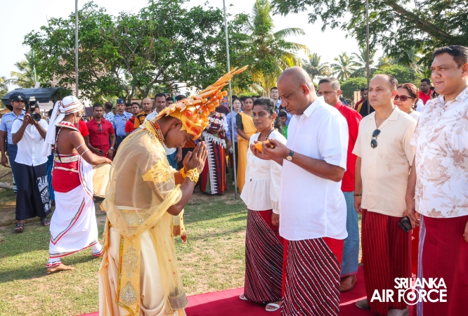 VIBRANT TRADITIONS AND SPIRITED CELEBRATIONS MARK ‘AURUDU UDANAYA’ AT SLAF BASE KATUNAYAKE