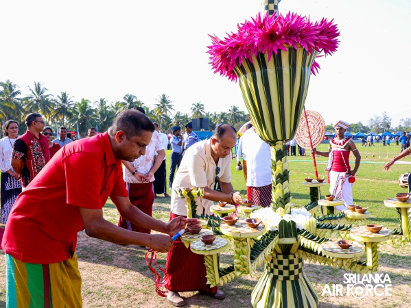 VIBRANT TRADITIONS AND SPIRITED CELEBRATIONS MARK ‘AURUDU UDANAYA’ AT SLAF BASE KATUNAYAKE