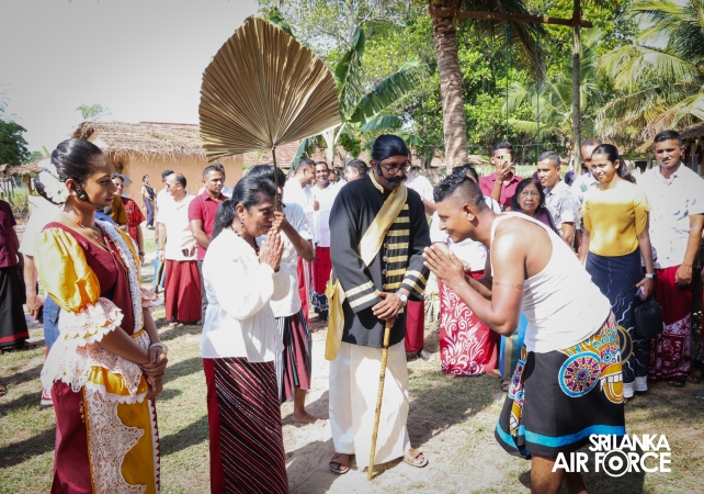 VIBRANT TRADITIONS AND SPIRITED CELEBRATIONS MARK ‘AURUDU UDANAYA’ AT SLAF BASE KATUNAYAKE