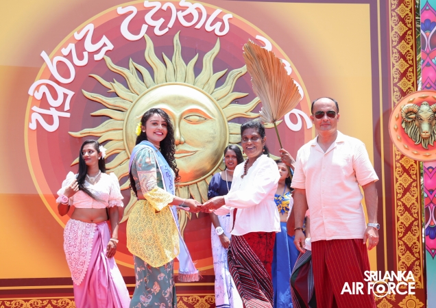 VIBRANT TRADITIONS AND SPIRITED CELEBRATIONS MARK ‘AURUDU UDANAYA’ AT SLAF BASE KATUNAYAKE