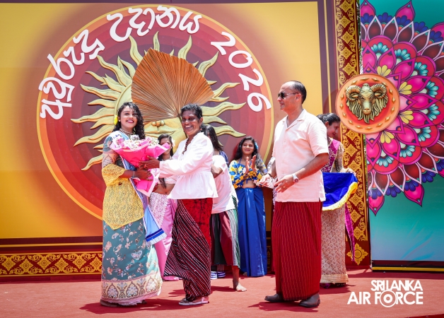 VIBRANT TRADITIONS AND SPIRITED CELEBRATIONS MARK ‘AURUDU UDANAYA’ AT SLAF BASE KATUNAYAKE