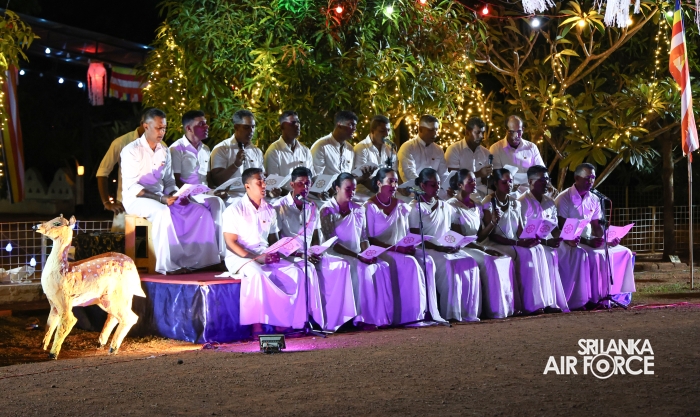 11TH SRI AVIATION CONTINGENT IN MINUSCA MARKS POSON POYA DAY WITH RELIGIOUS OBSERVANCES AT BRIA