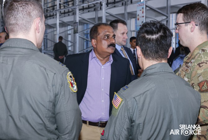 UNITED STATES AIR FORCE C-130 AIRCRAFT ARRIVE IN SRI LANKA TO SUPPORT CYCLONE DITWA RELIEF OPERATIONS