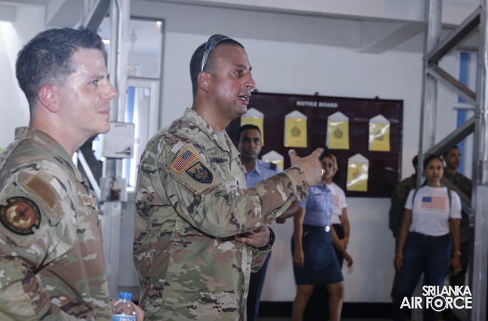 UNITED STATES AIR FORCE C-130 AIRCRAFT ARRIVE IN SRI LANKA TO SUPPORT CYCLONE DITWA RELIEF OPERATIONS