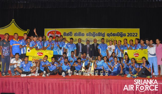 SLAF MEN AND WOMEN CLAIM TOP HONOURS AT MUNCHEE SUPER LEAGUE VOLLEYBALL CHAMPIONSHIP 2022
